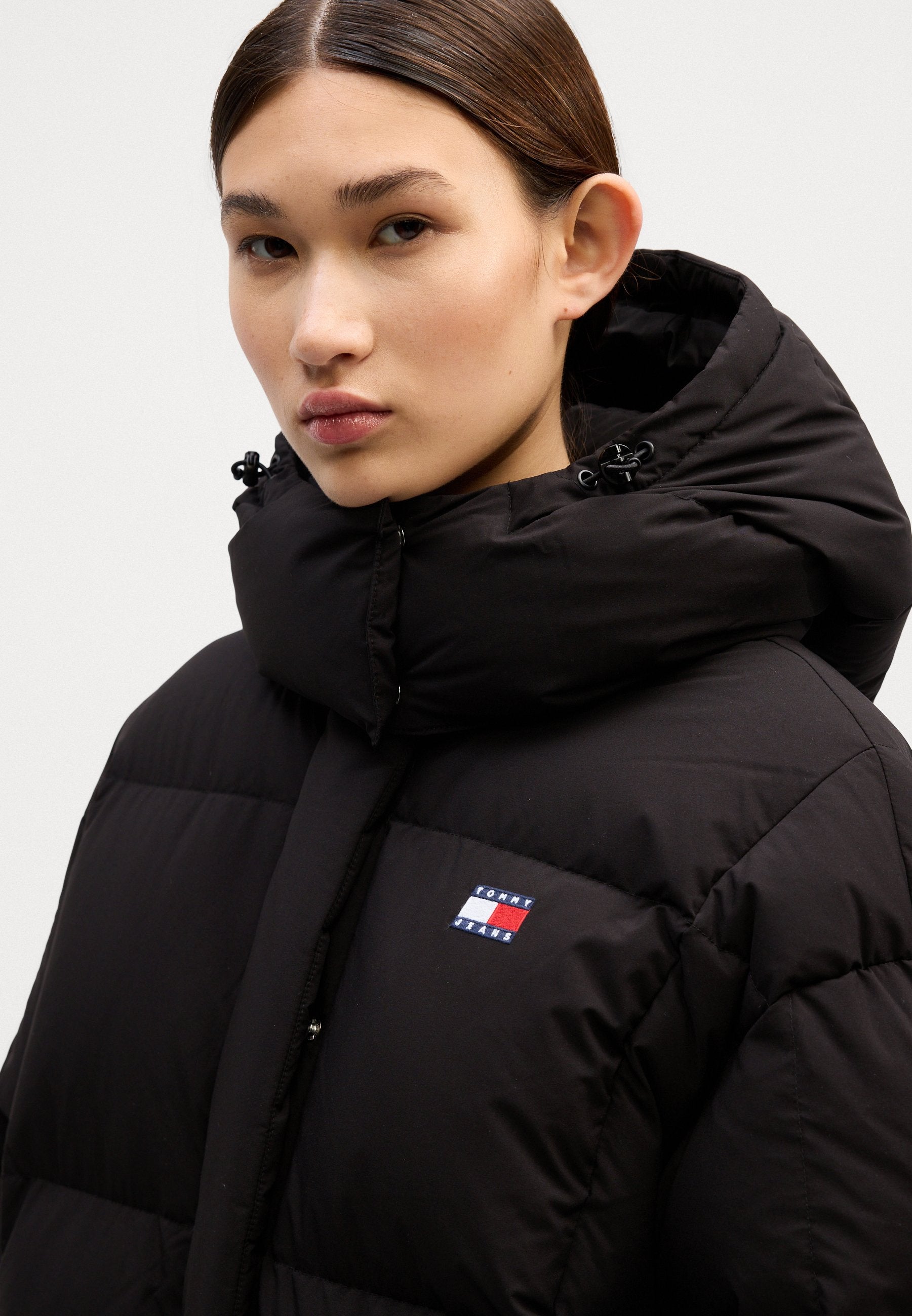 ALASKA GRID   - Down coat - black