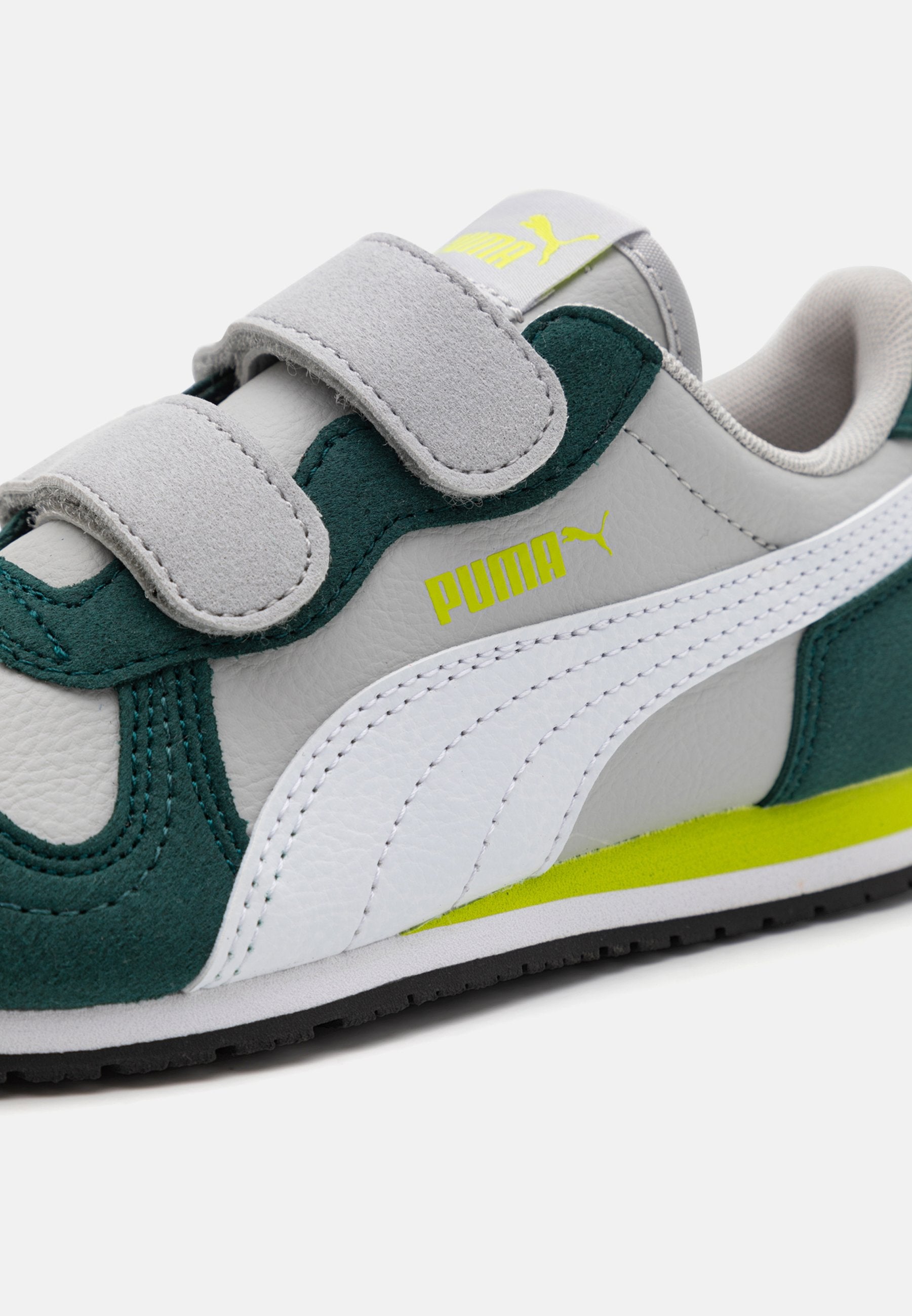 CABANA RACER 20 UNISEX - Trainers - cool light gray/white/dark myrtle/lime smash
