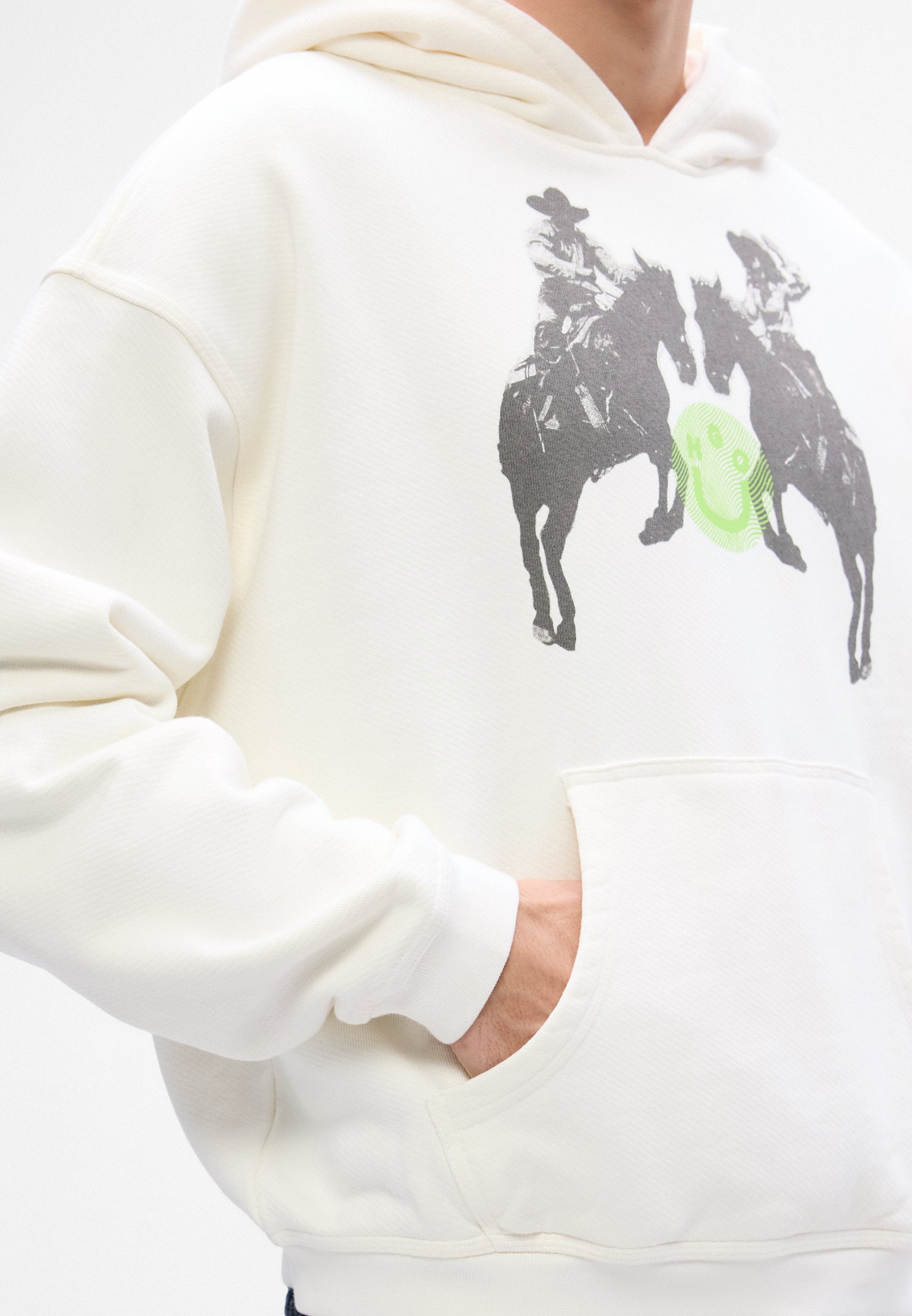 NEBUDI - Hoodie - white