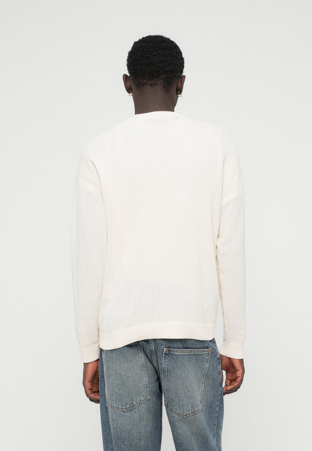 JORGREENE STRUCTURE CREW NECK - Jumper - sea salt