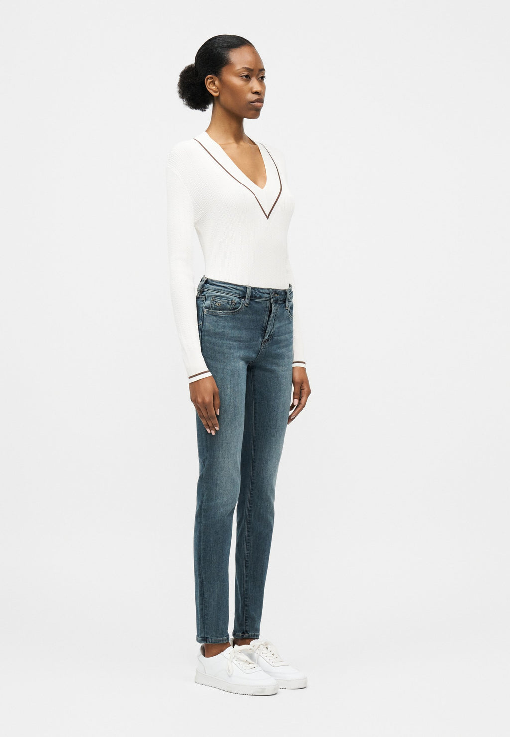 POCKETS PANT - Jeans Skinny Fit - blue denim