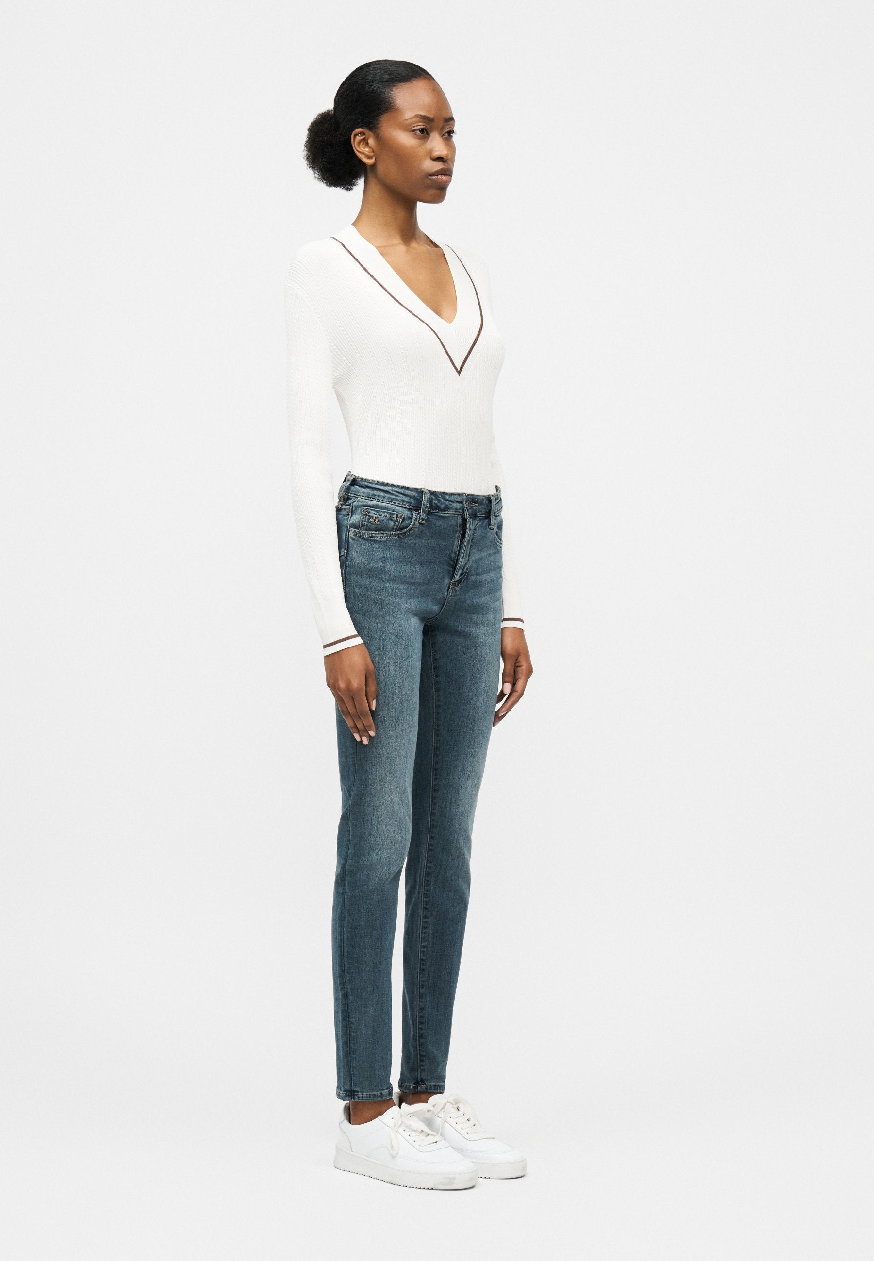 POCKETS PANT - Jeans Skinny Fit - blue denim