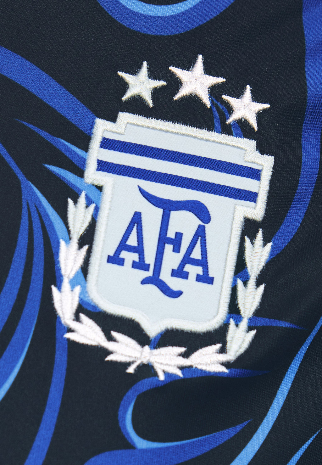MAILLOT DE PRÉPARATION ARGENTINE 26 EXTÉRIEUR - T-shirt de sport - black/lucid blue/blue burst