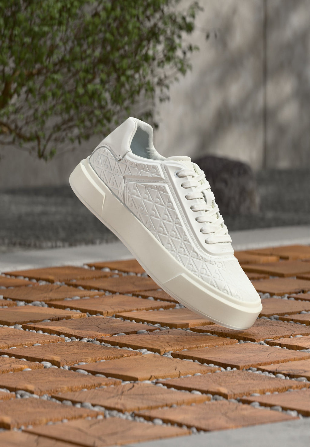 BASKET CUPS LACE UP - Trainers - triple bright white