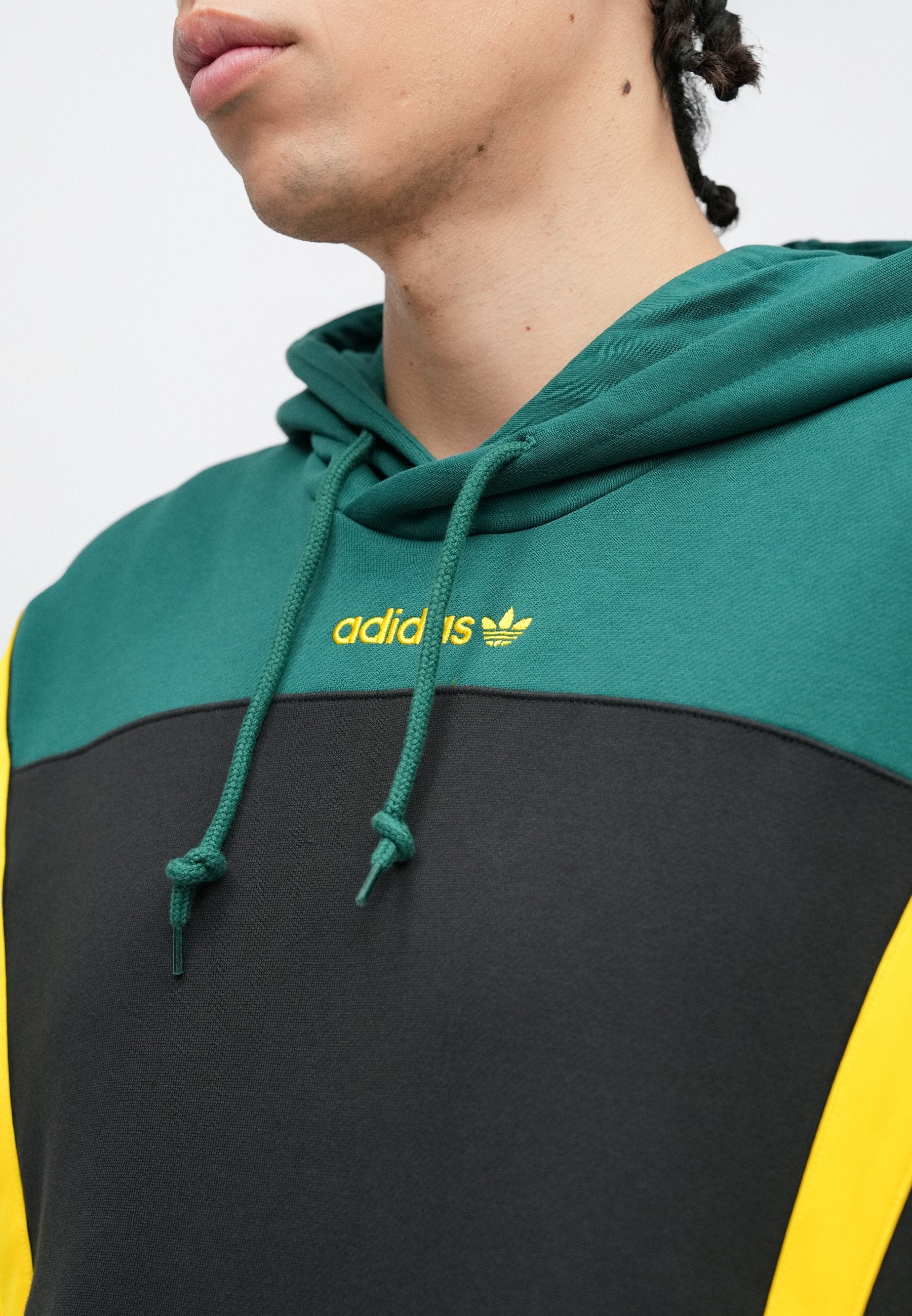 SANTIAGO - Sweat à capuche - vert université