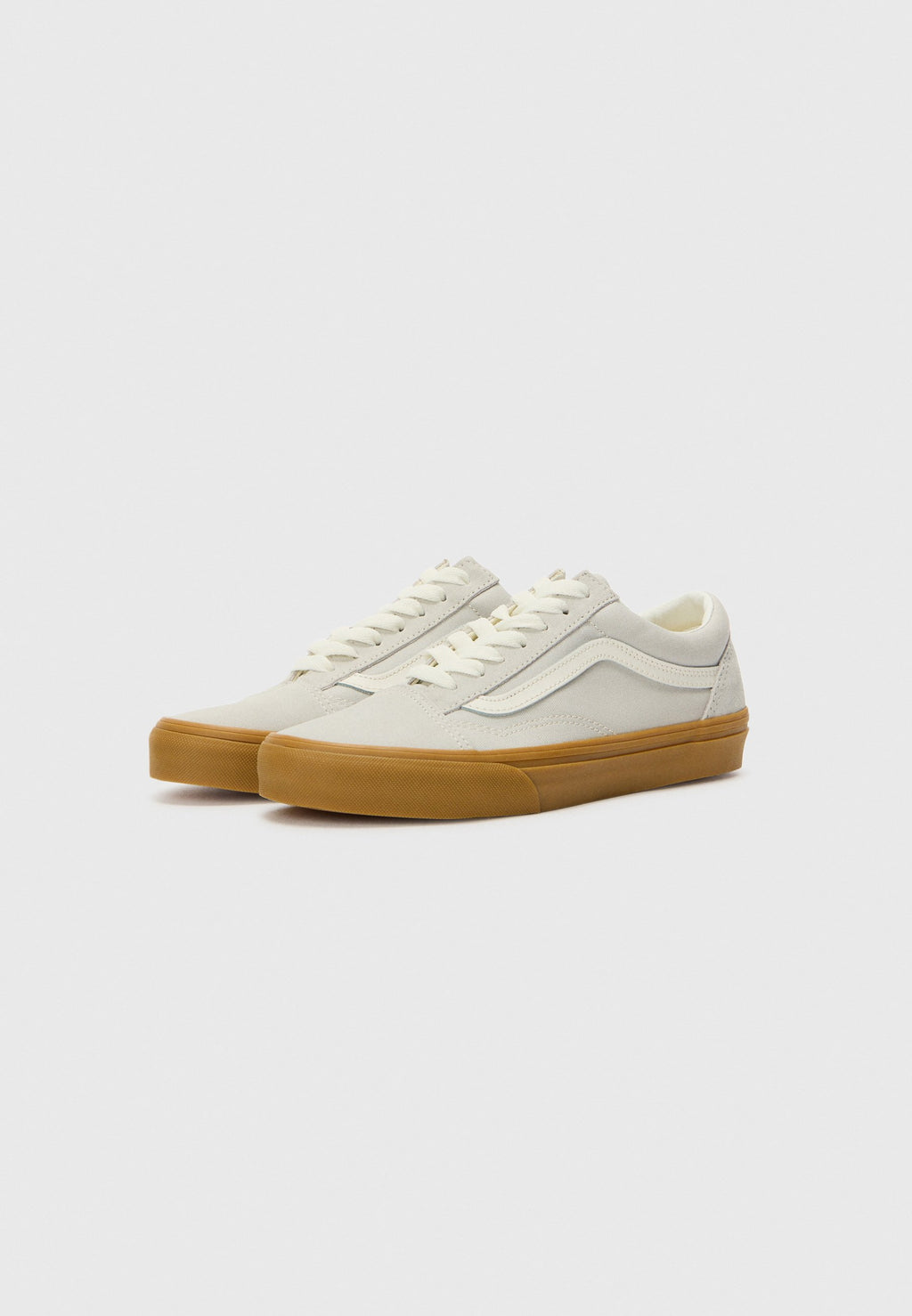 OLD SKOOL UNISEX - Skate shoes - gray/gum
