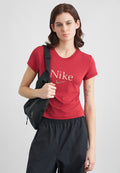 Print T-shirt - team crimson