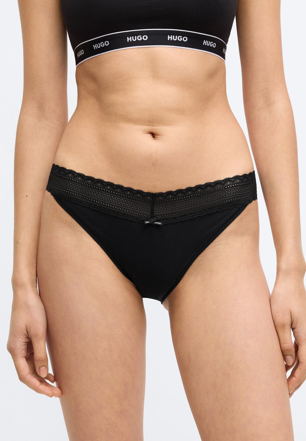 TRIPLET BRIEF 3 PACK - Briefs - black/white/rose