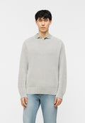 RELAXED CREW - Jumper - light grey