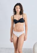 3-PACK DITSY LACE TANGA THONG - Thong - bonita pink/ivory/dark magma