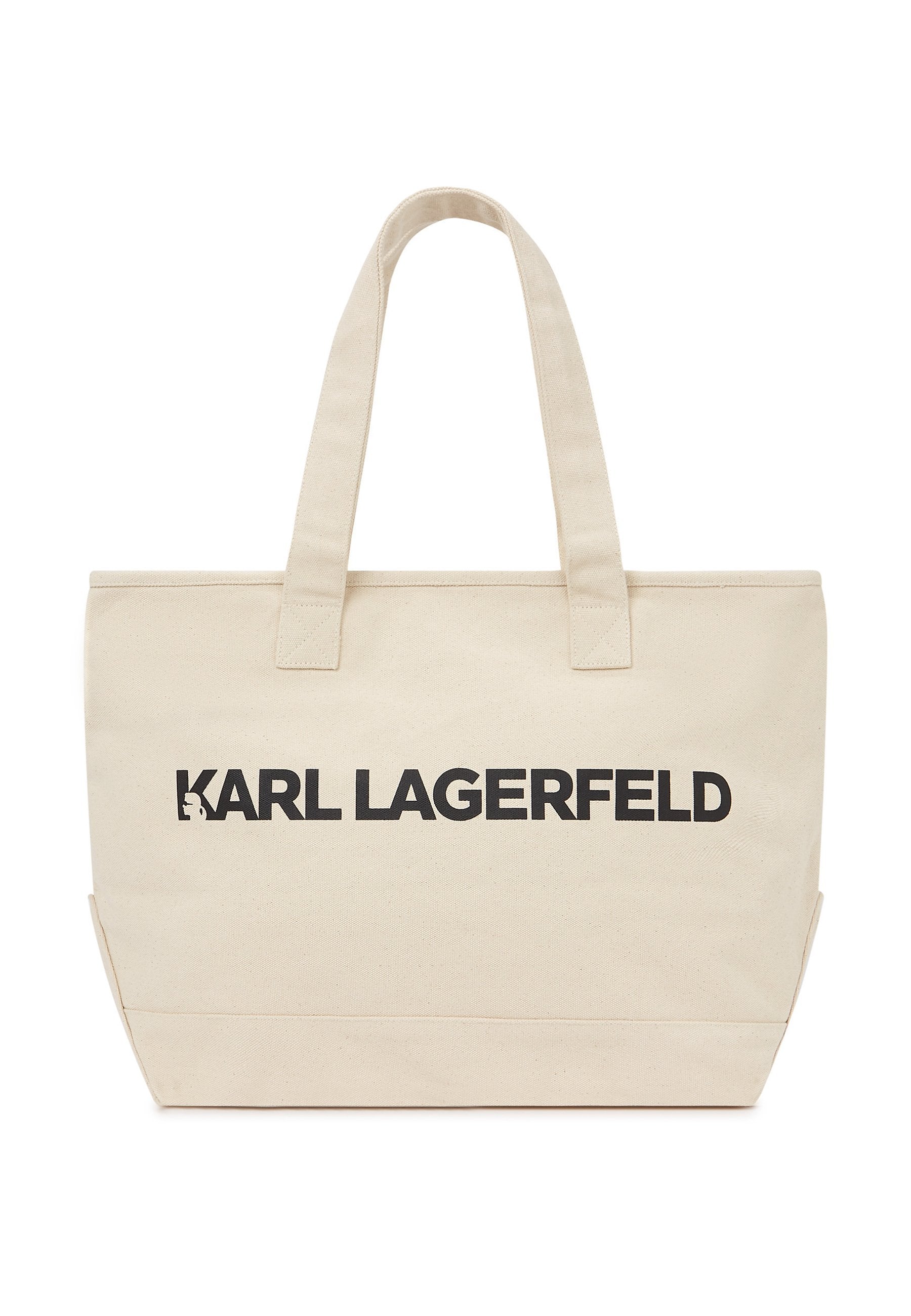 EXTRA LARGE LOGO - Tote bag - natural