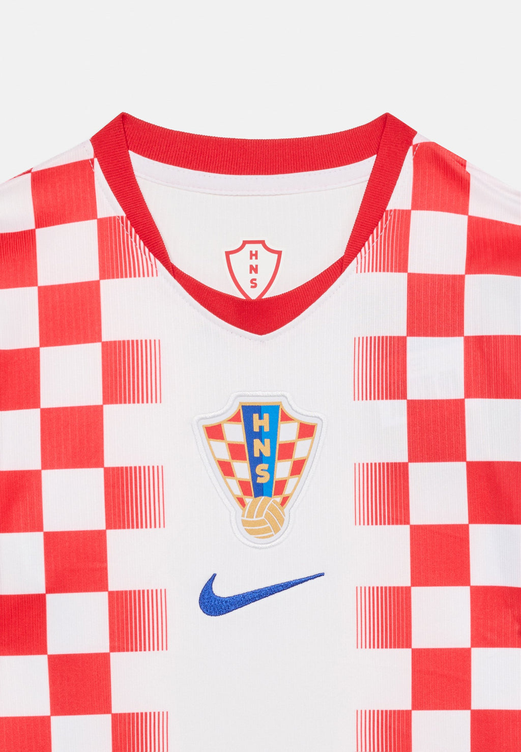 CROATIA STADIUM HOME UNISEX - Sports T-shirt - white/university red/hyper royal