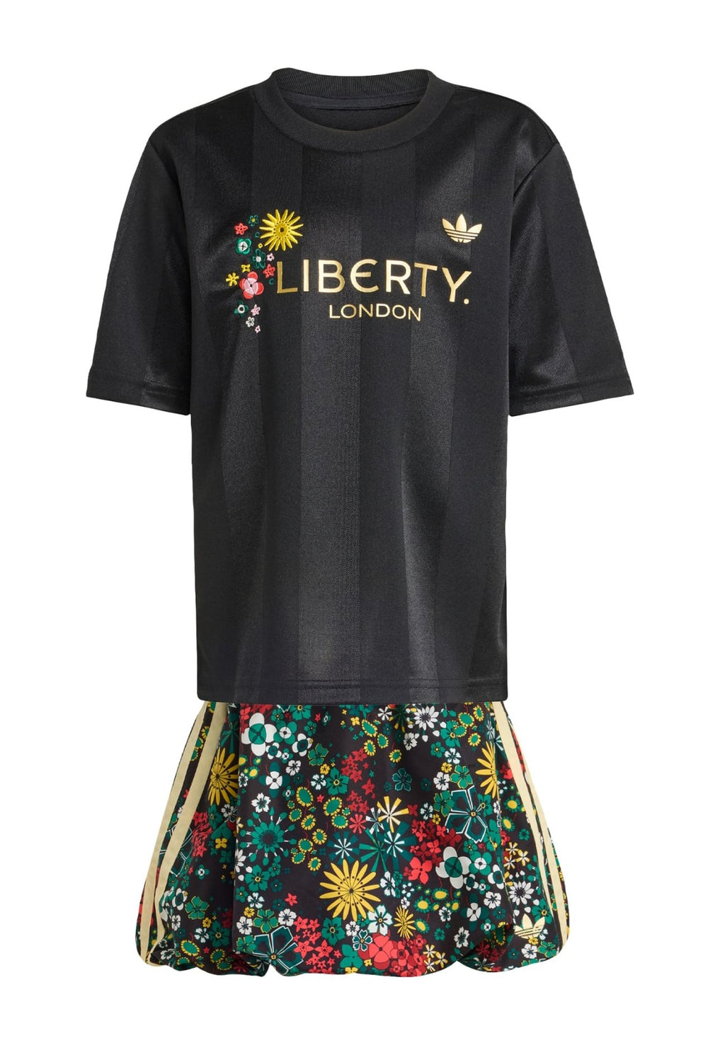 LIBERTY LONDON SET - Print T-shirt - black