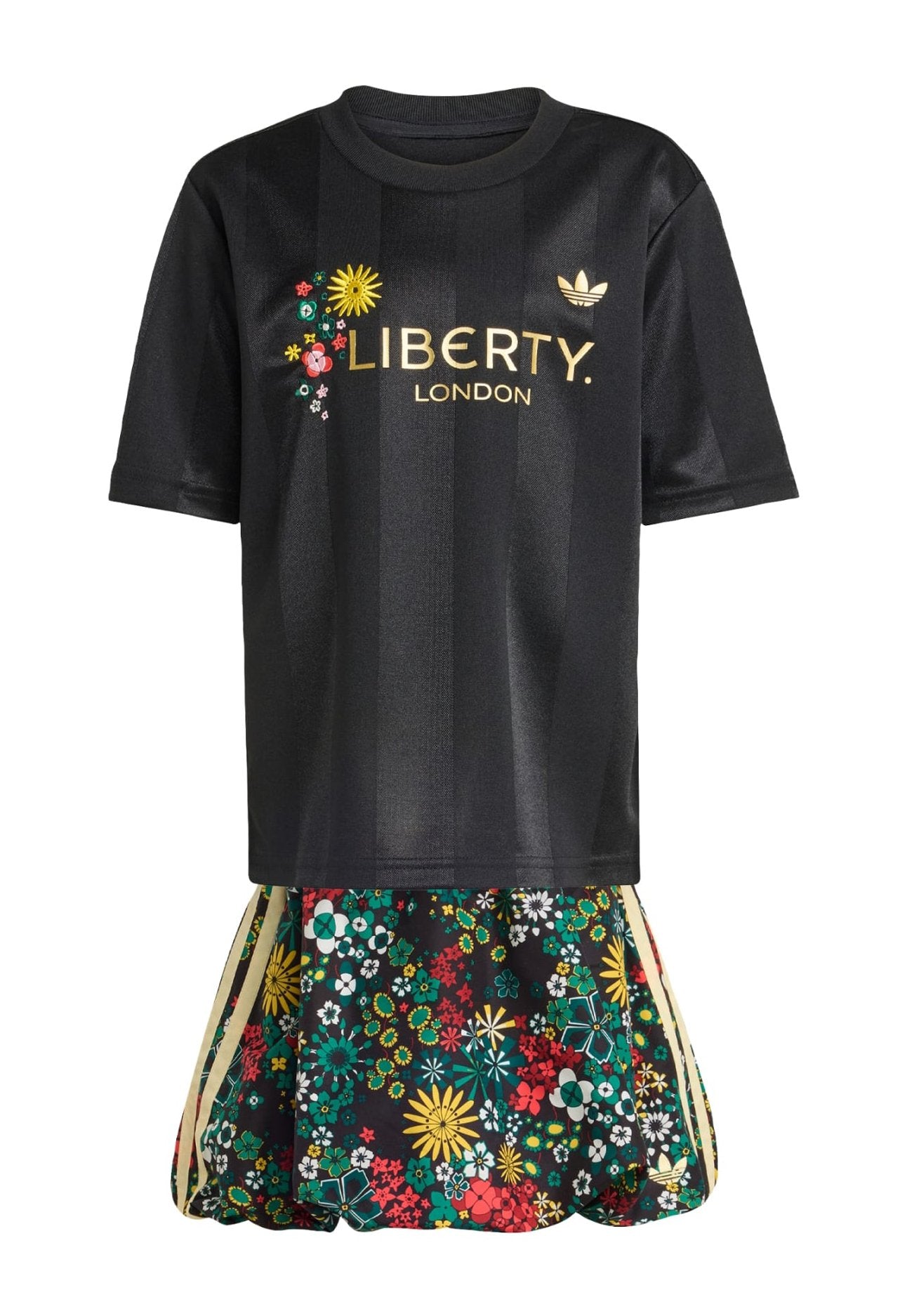 LIBERTY LONDON SET - Print T-shirt - black