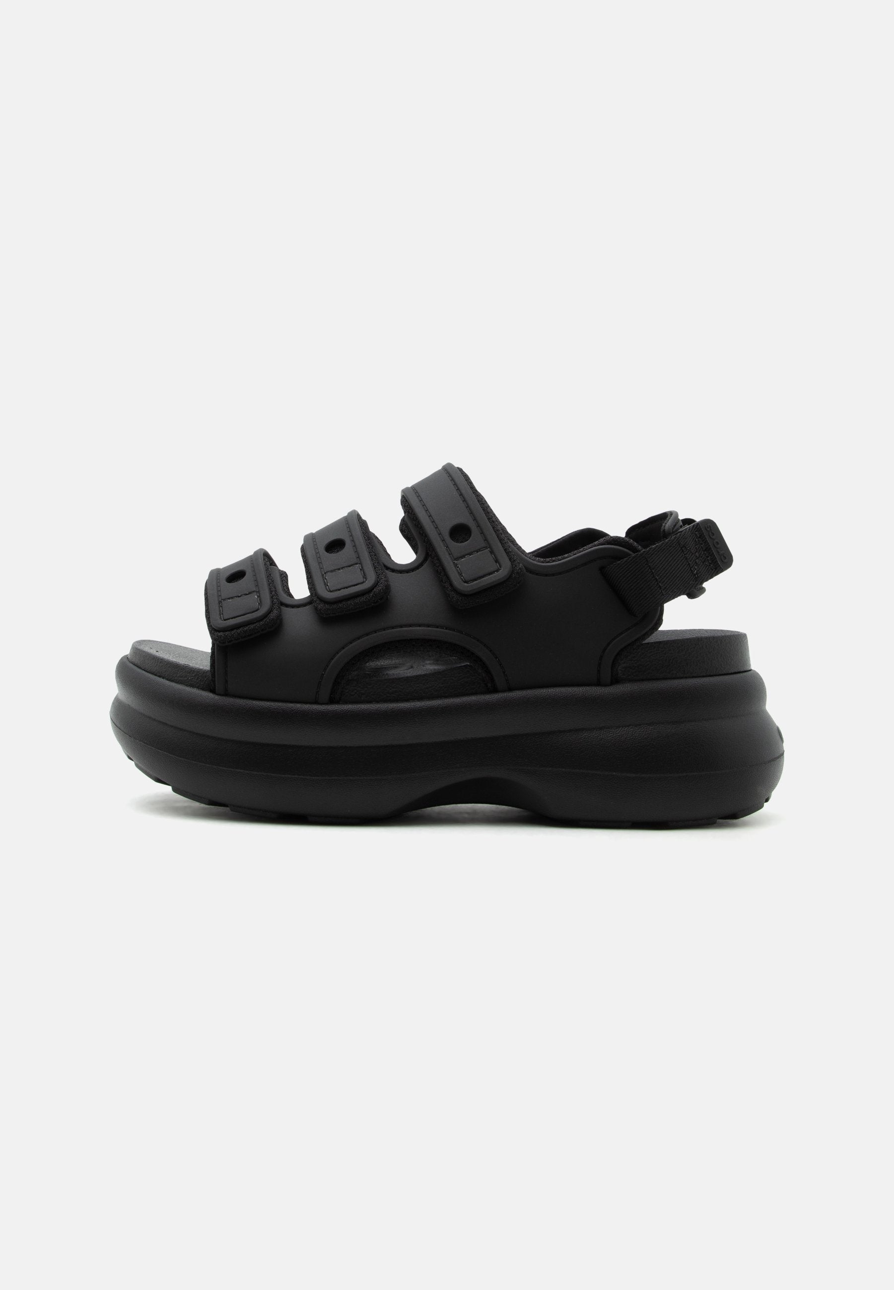 SOHO FROSTED - Platform sandals - black