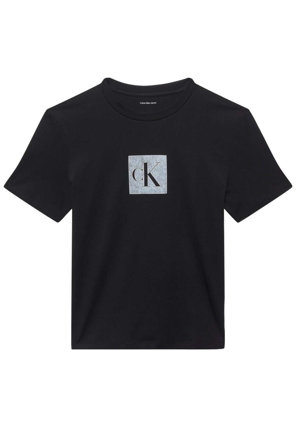 CLASSIC FIT MONOGRAM TEE - Print T-shirt - black