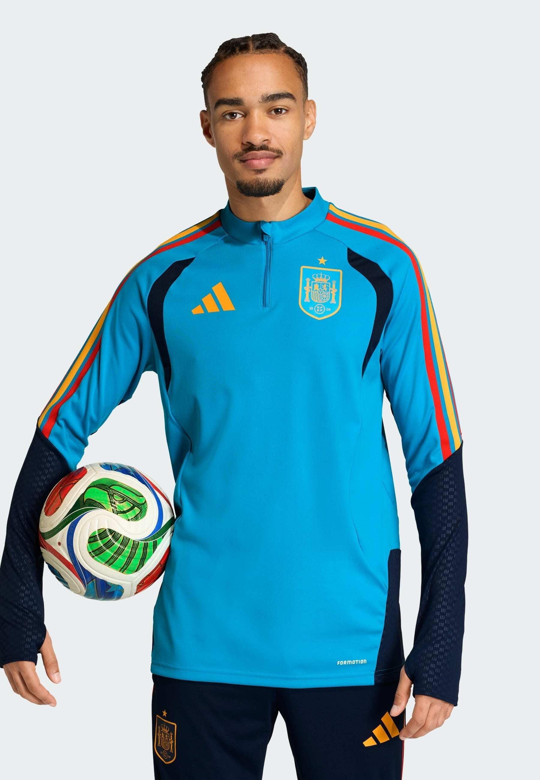 RFEF SPAIN TRAINING TOP - National team wear - bold aqua