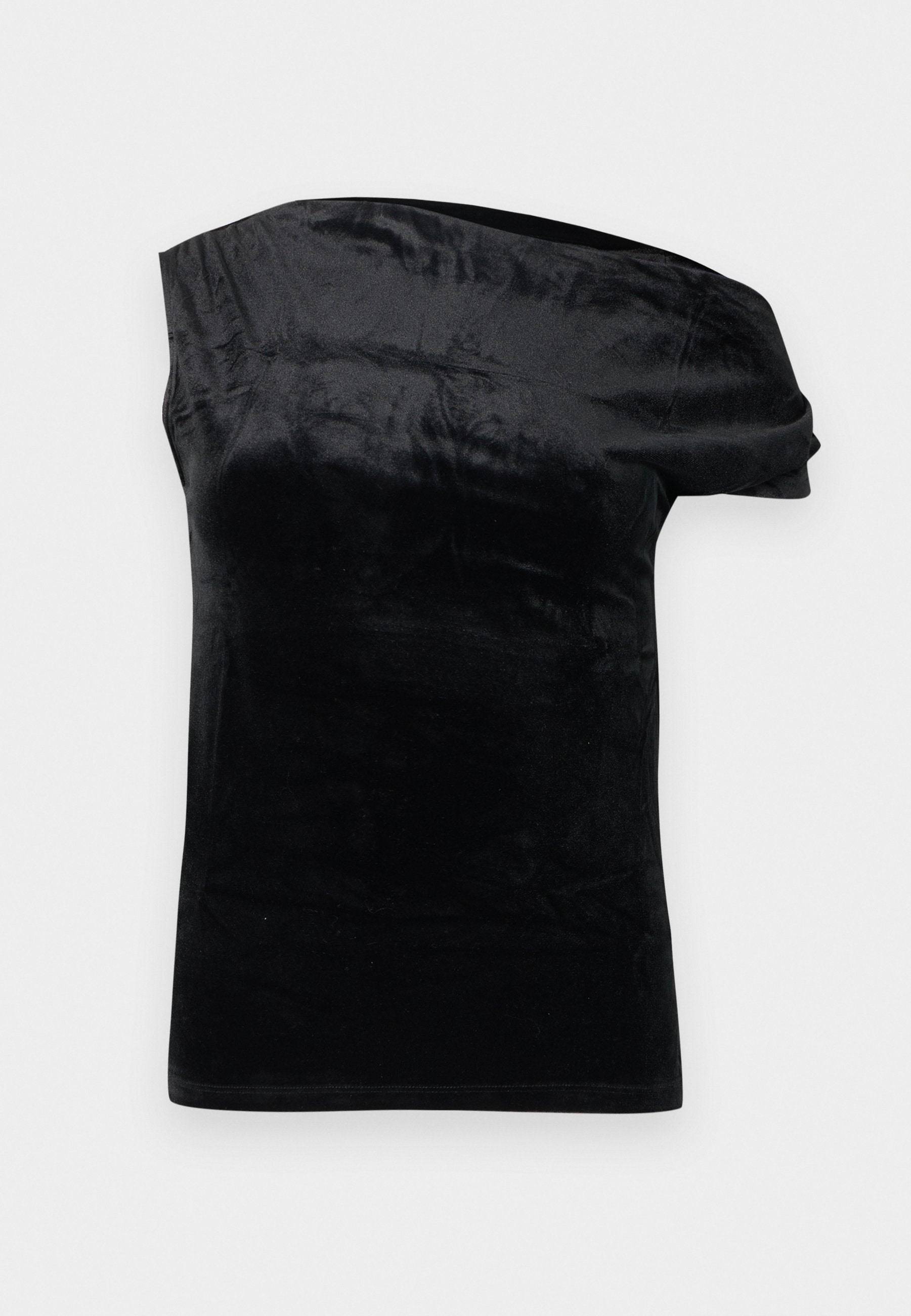 ONE SHOULDER - Top - black