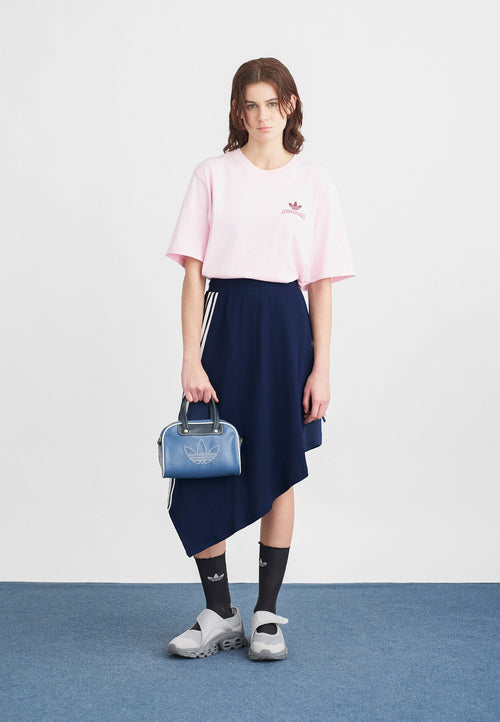 ASYMETRIC SKIRT - A-line skirt - night indigo