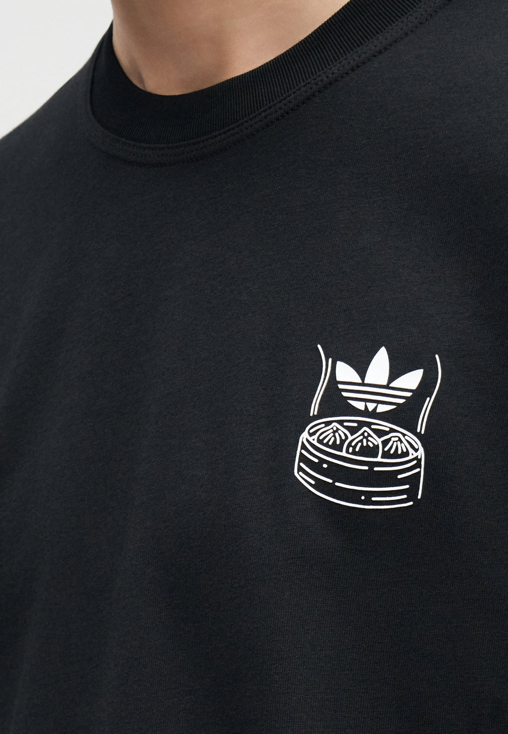 CHOPSTICKS TEE UNISEX - Print T-shirt - black