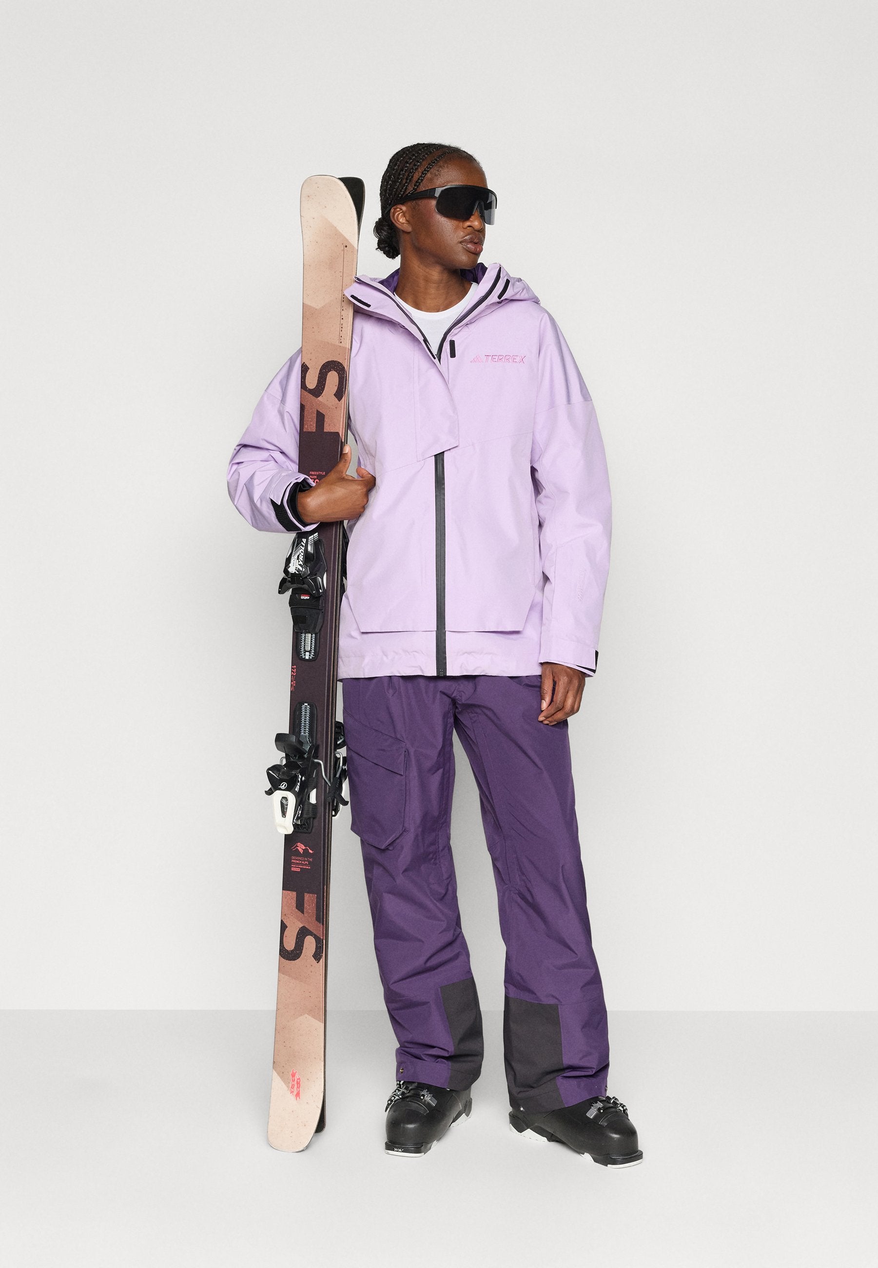 Ski pants - aurora plum