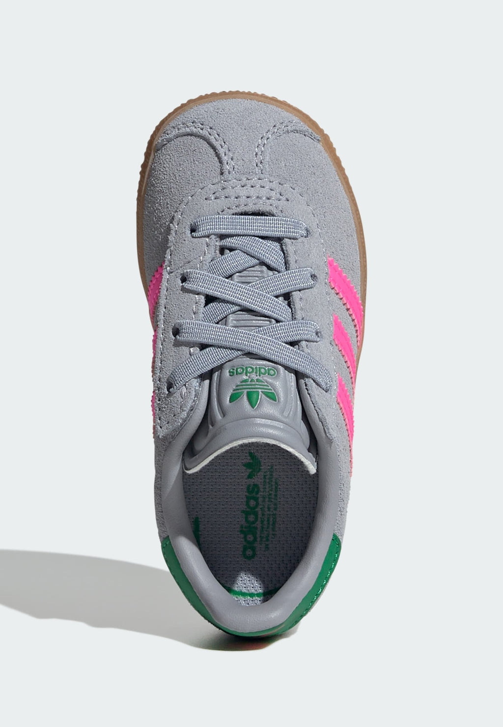 GAZELLE UNISEX - Bebek ayakkabısı - gümüş rengi/açık pembe/yeşil