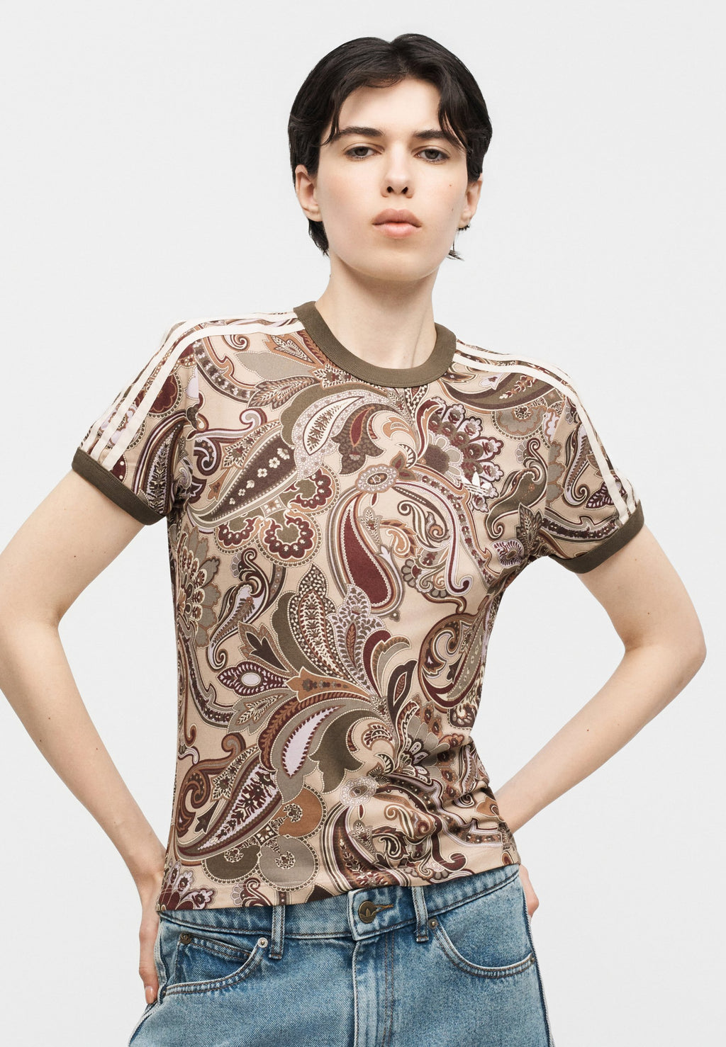 TEE SLIM - Print T-shirt - multi-coloured