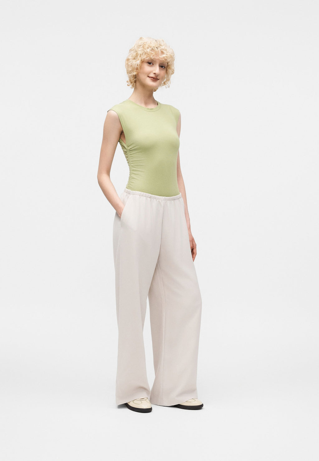 EASY WIDE LEG PANT  - Trousers - slick rock