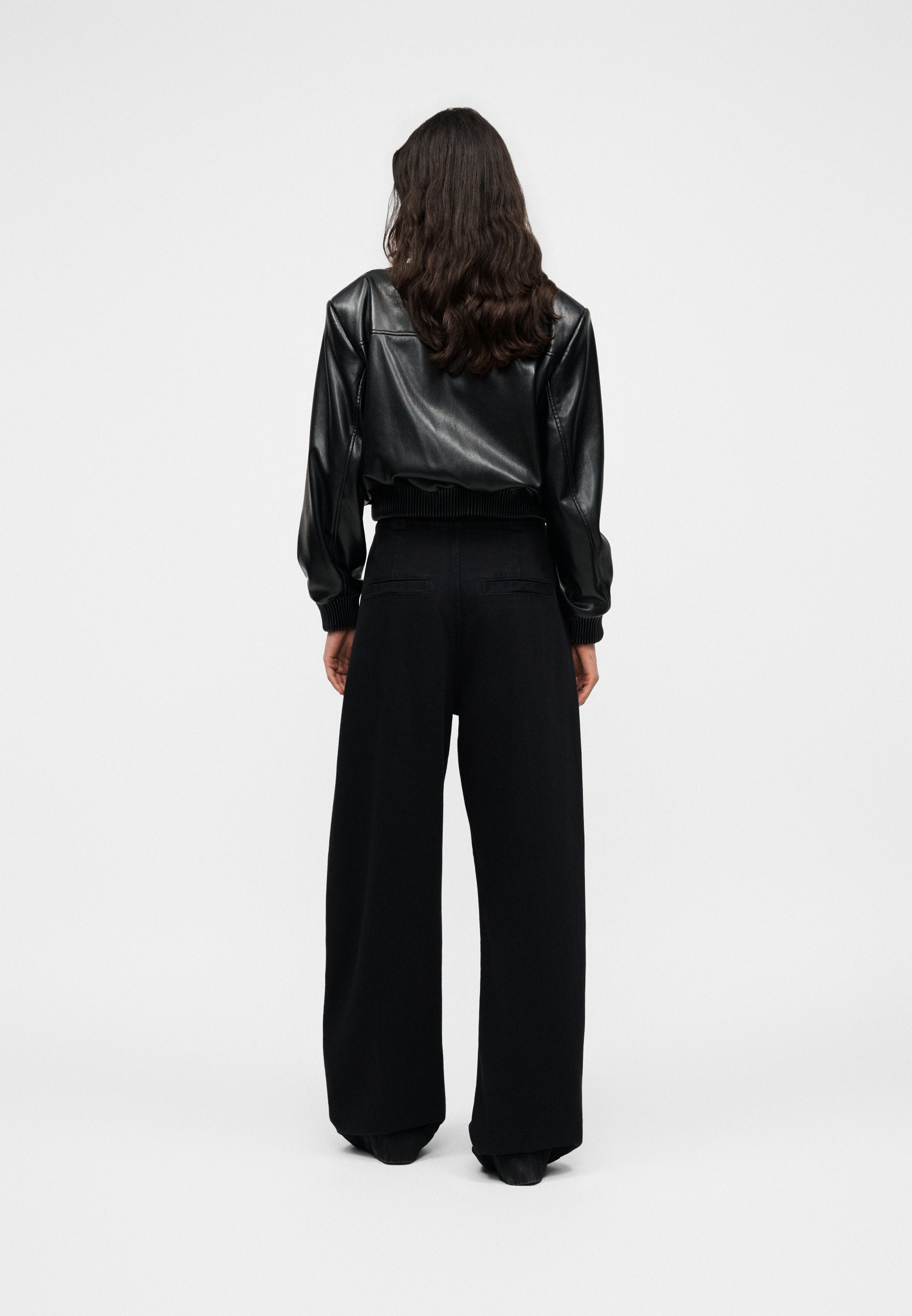 SEASONAL BARREL - Wide Leg - charcol
