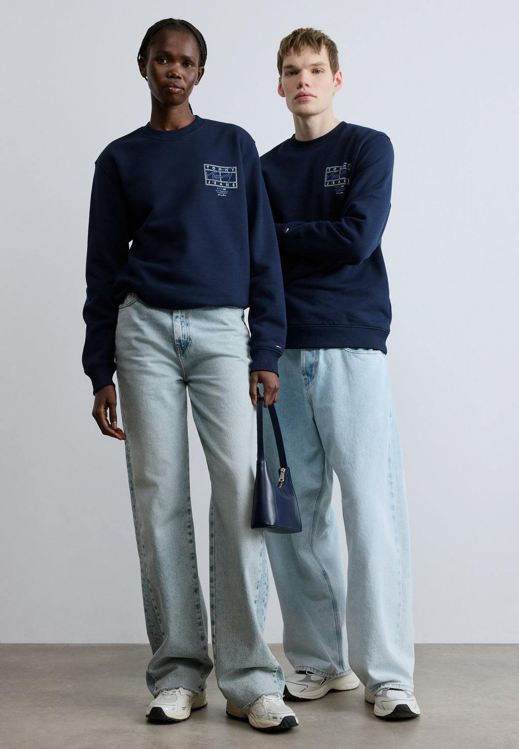 ENTRY DNA PLAY CREW UNISEX - Sweat-shirt - bleu marine nuit noire