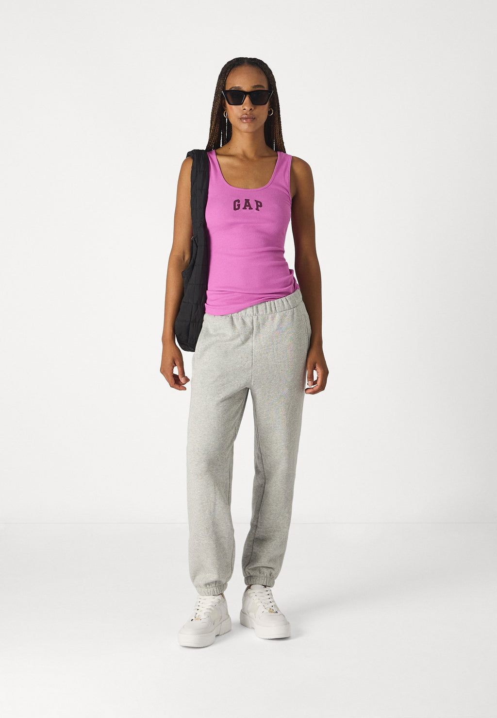 Tracksuit bottoms - heather grey
