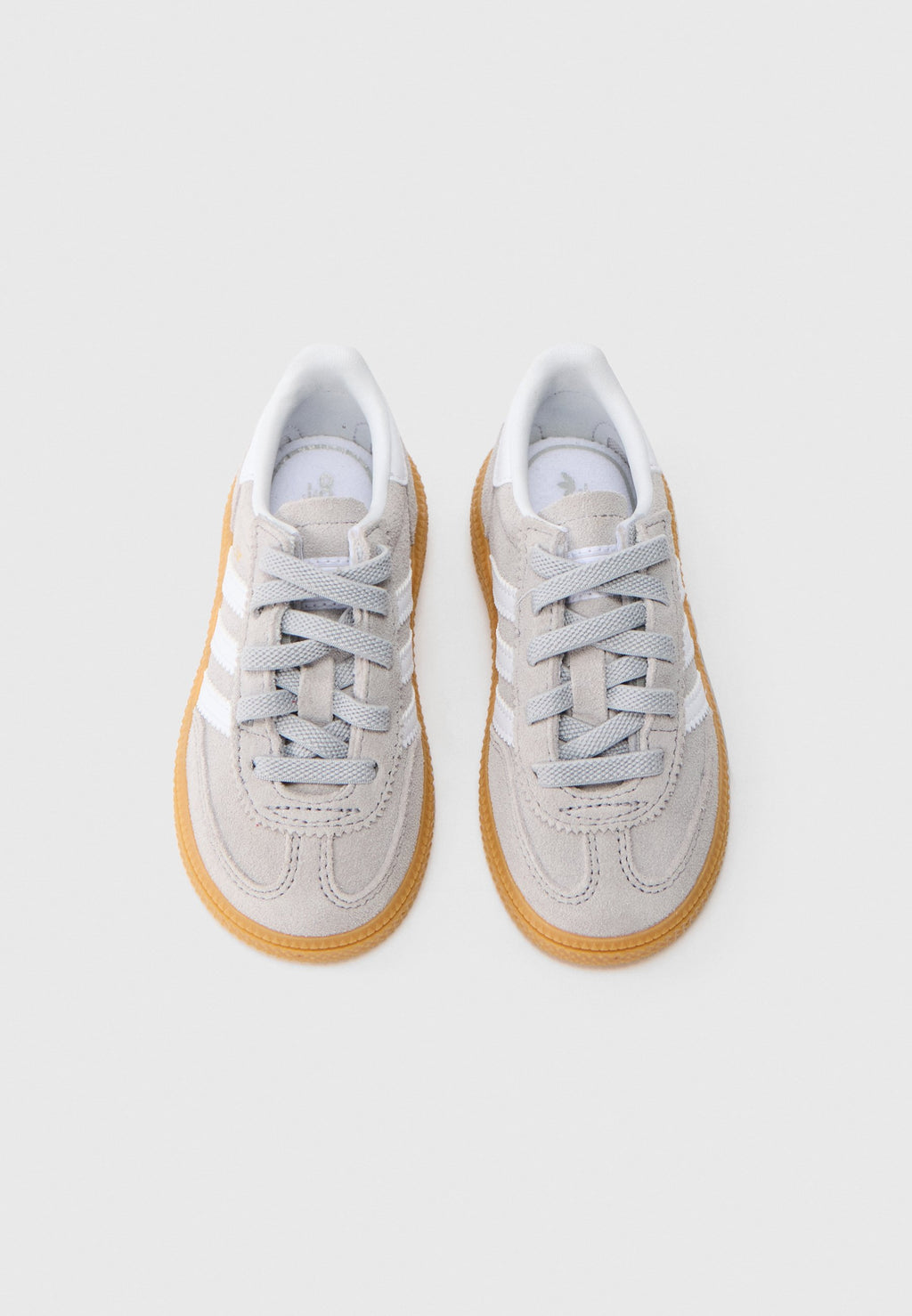 HANDBALL SPEZIAL UNISEX - Baby shoes - grey/white/gum