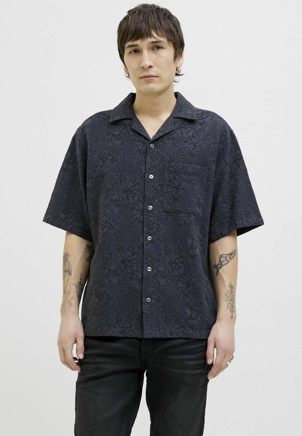 Resort Oversize Fit - Shirt - dark navy
