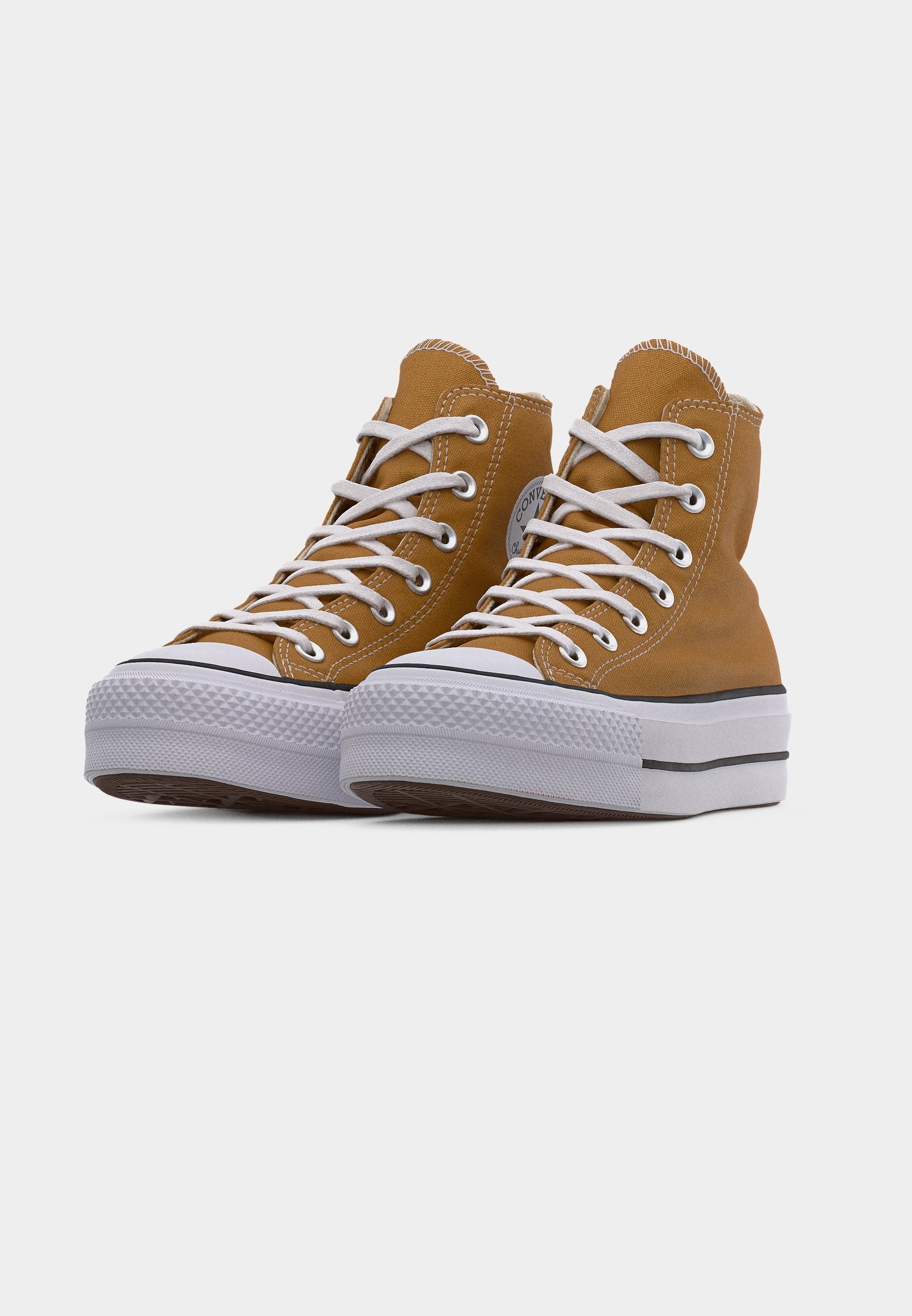 CHUCK TAYLOR ALL STAR LIFT - High-top trainers - honey stick/white/black