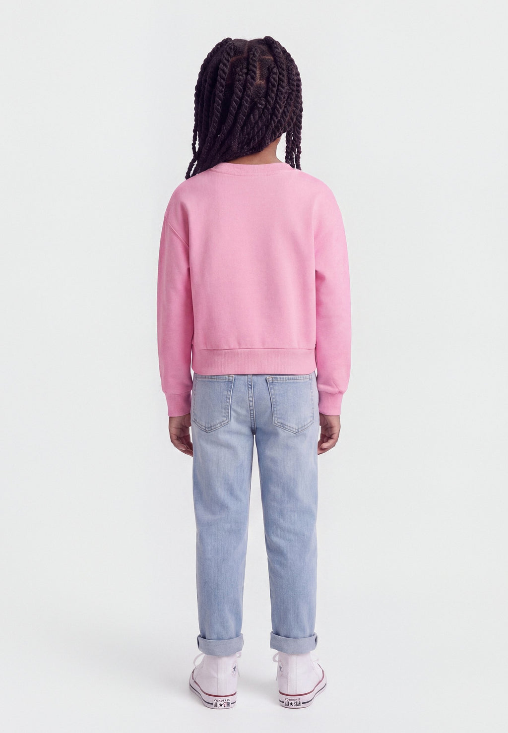 WEDGE CREW - Sweatshirt - parisian pink