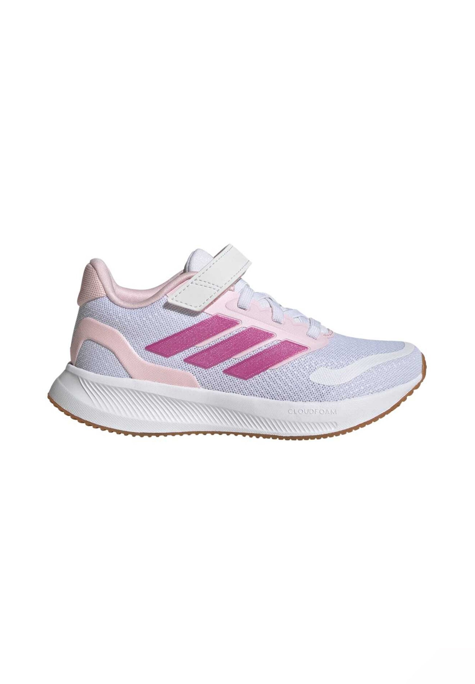 RUNFALCON 5 UNISEX - Road running shoes - ftwr white clear pink gum
