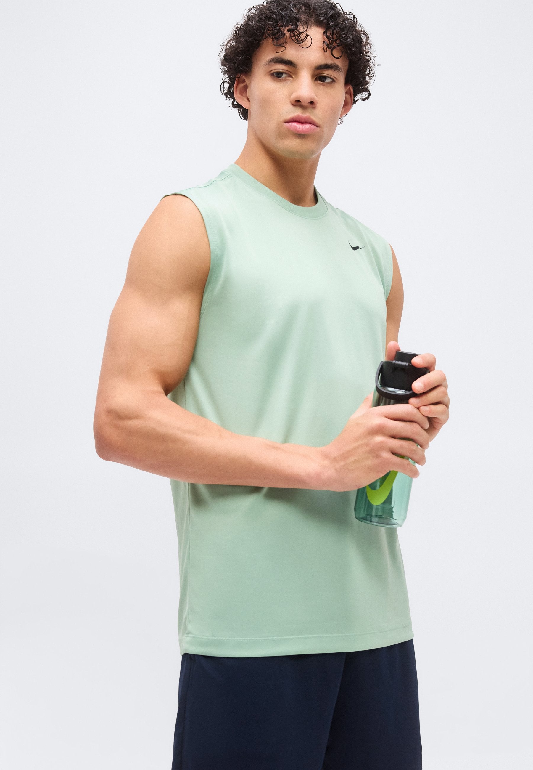 TEE RESET - Top - steam/black