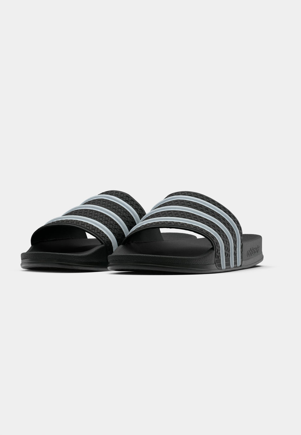ADILETTE OG UNISEX - Terlik - core black/footwear white