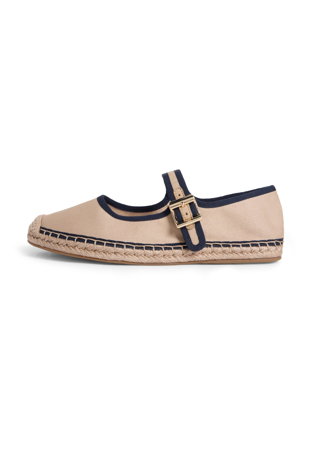 BUCKLE MARYJANE - Ankle strap ballet pumps - space blue