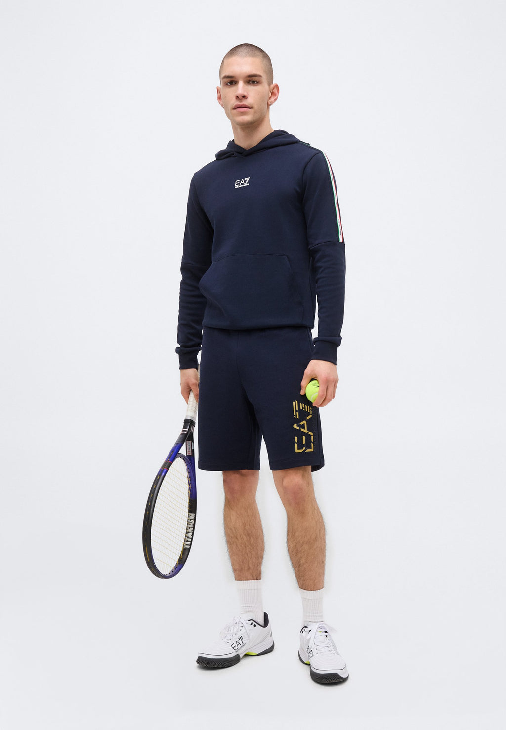 ITALIAN SPIRIT HOODIE OVER - National team wear - blue