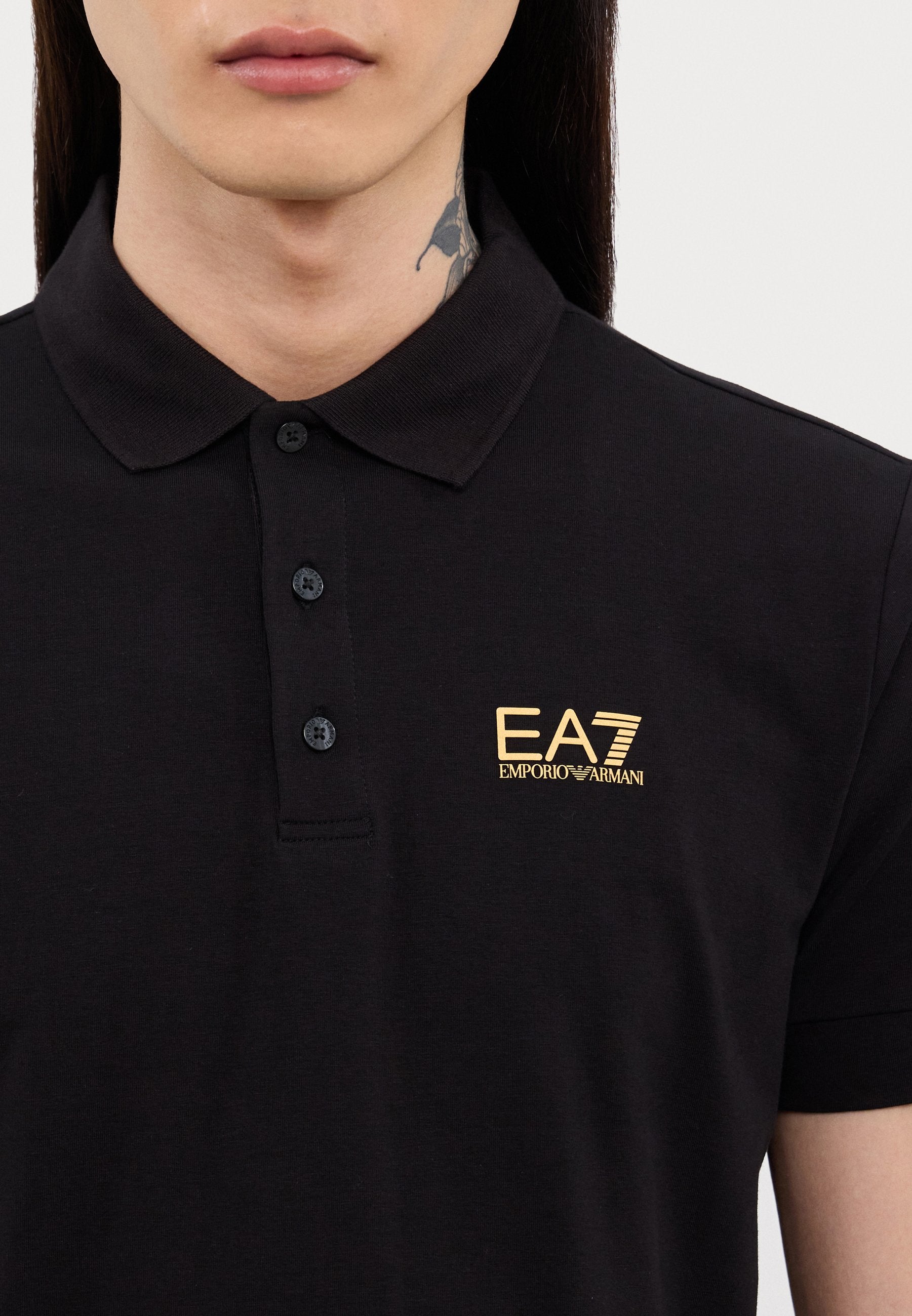 TRAIN CORE - Polo shirt - black