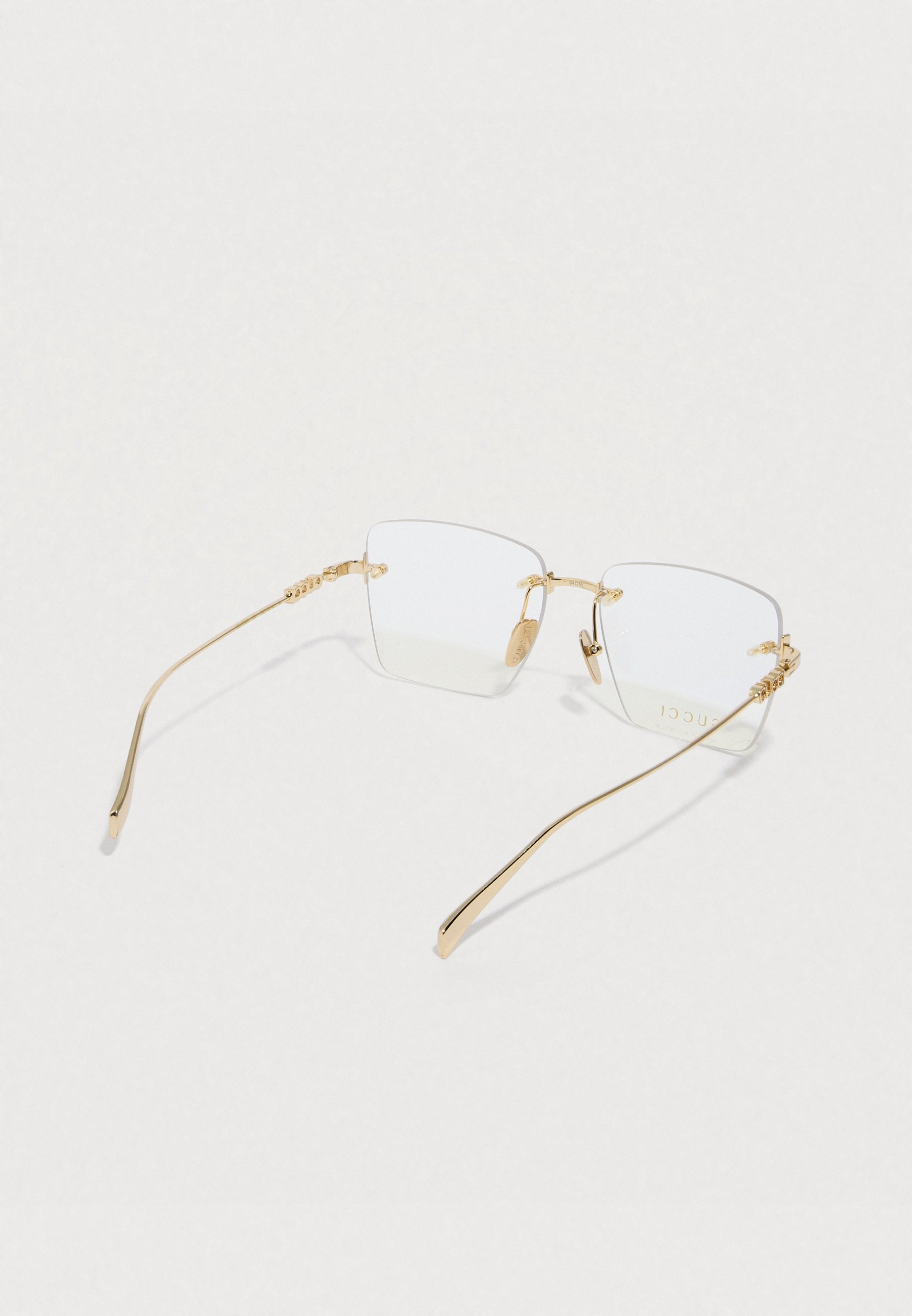 Blue light glasses - gold-coloured