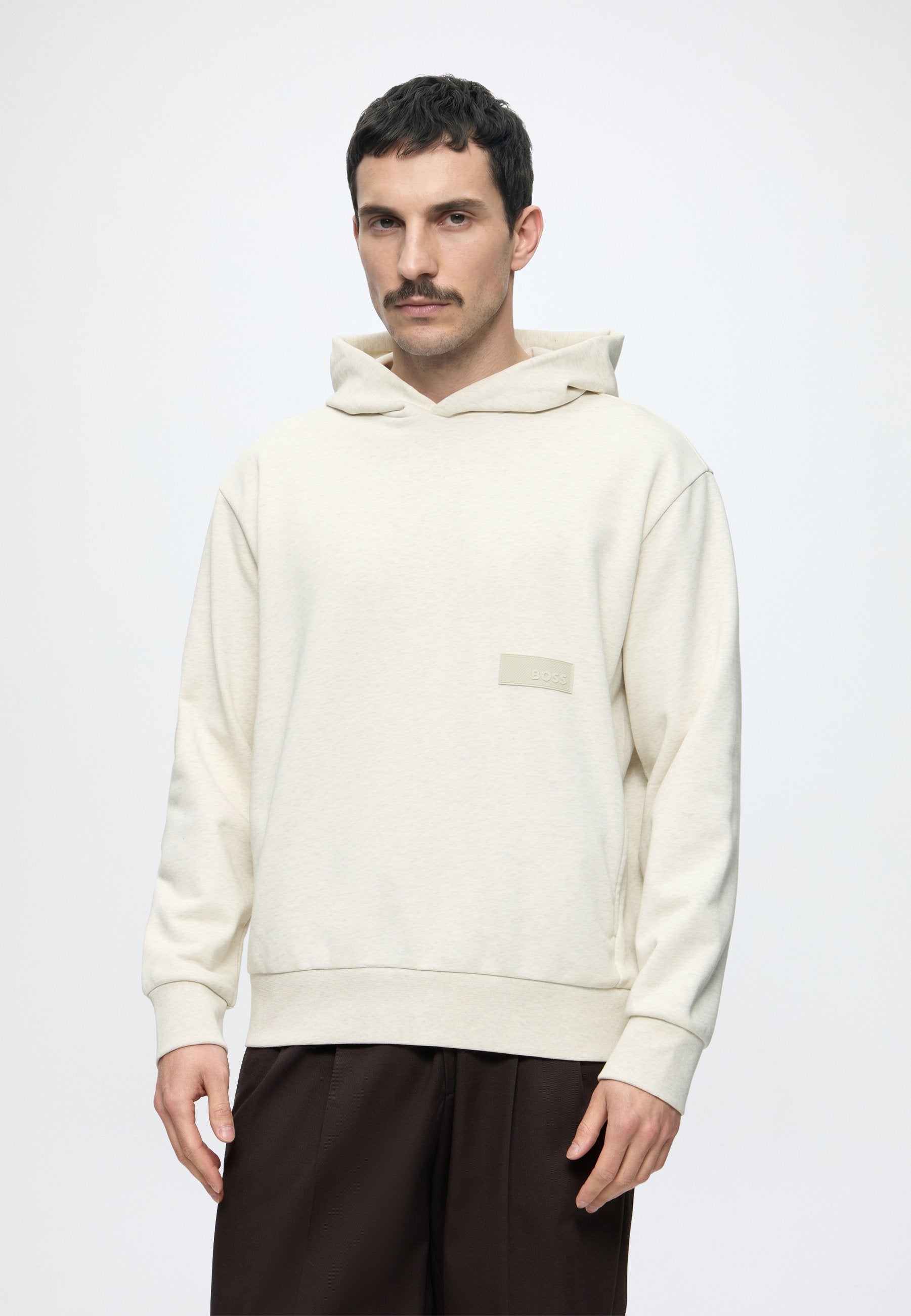HOODIE - Hoodie - open white