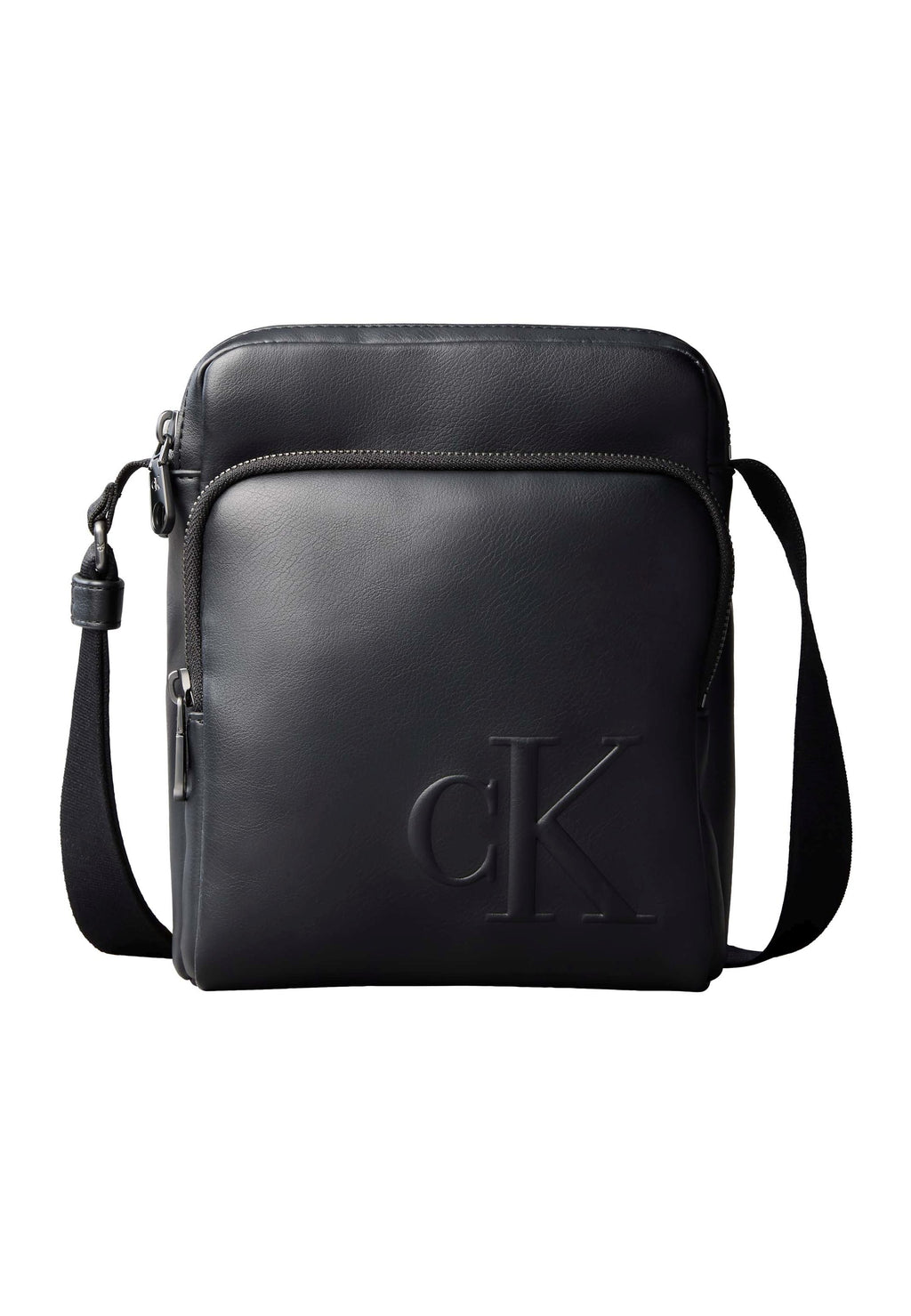 BOLD POCKET REPORTER - Cross body bag - black