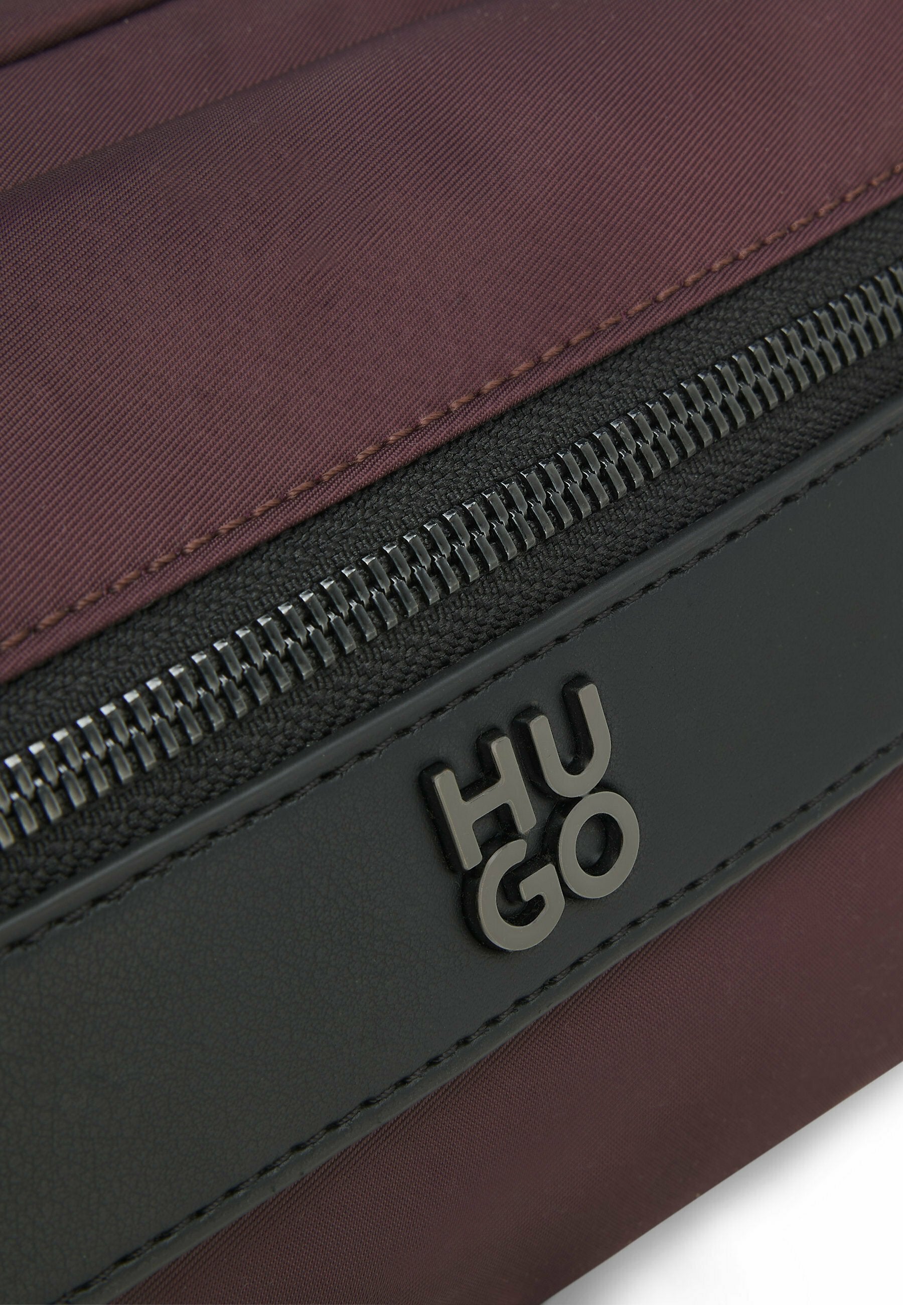 QUANTIC - Cross body bag - open brown nine