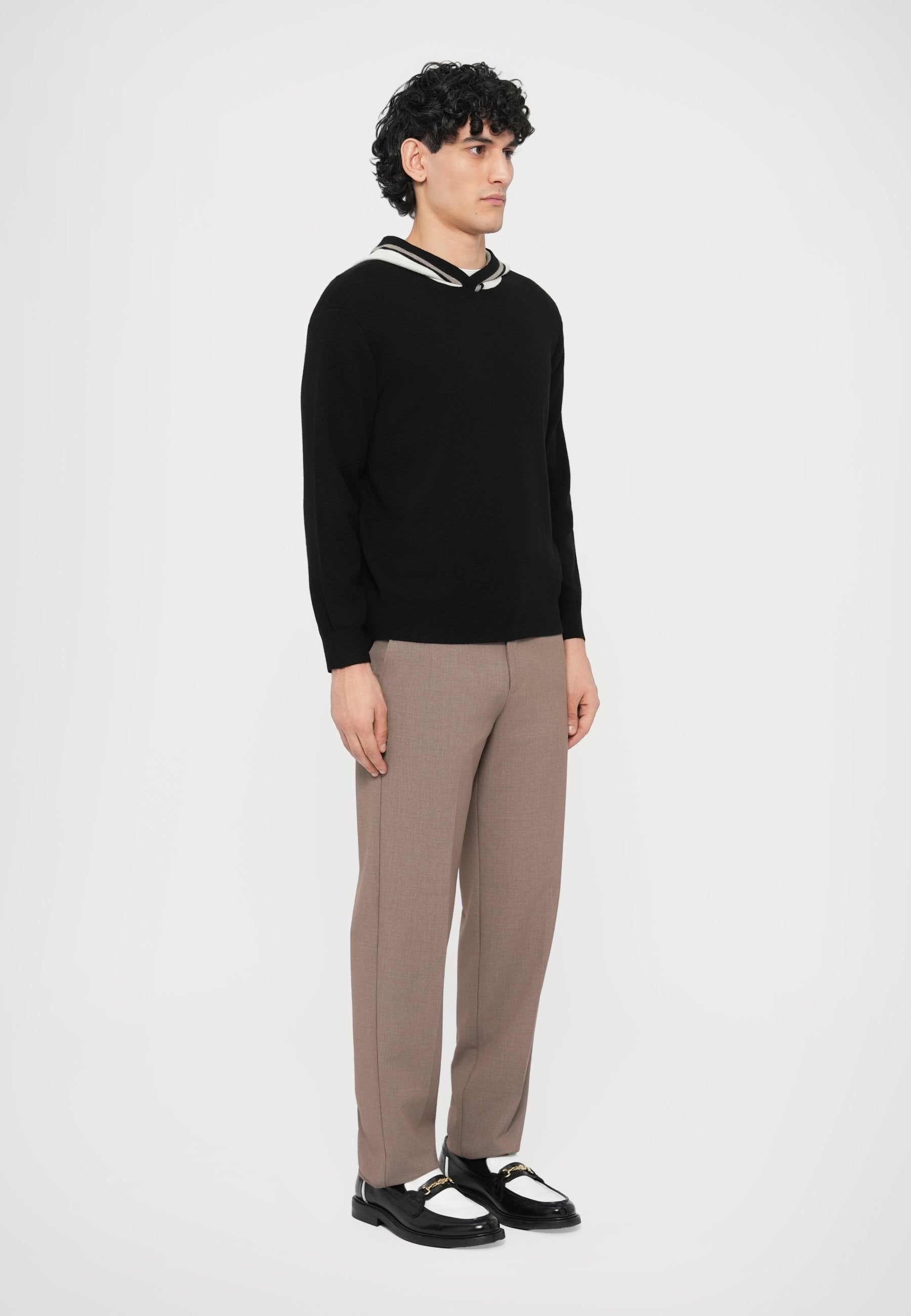 PULLOVER - Hoodie - black