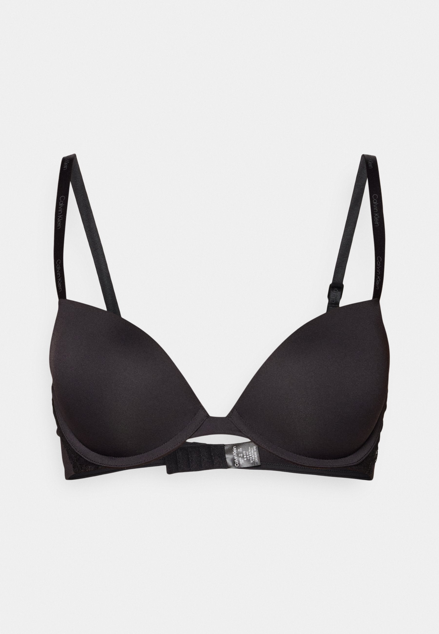 PUSH-UP DÉCOLLETÉ DENTELLE DOUCE STRETCH - Soutien-gorge push-up - noir