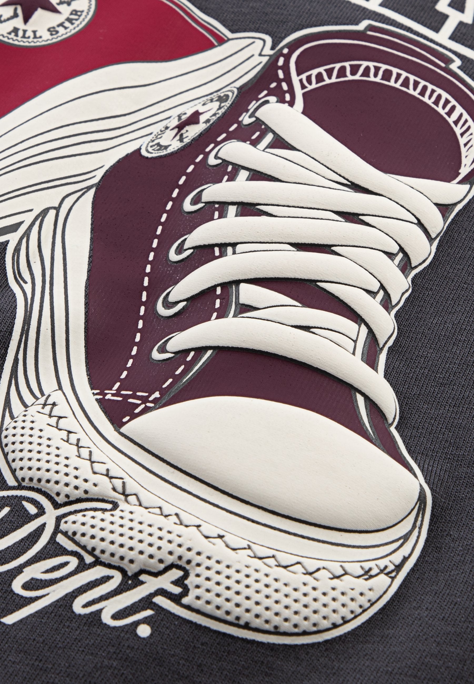 Print T-shirt - dark matter