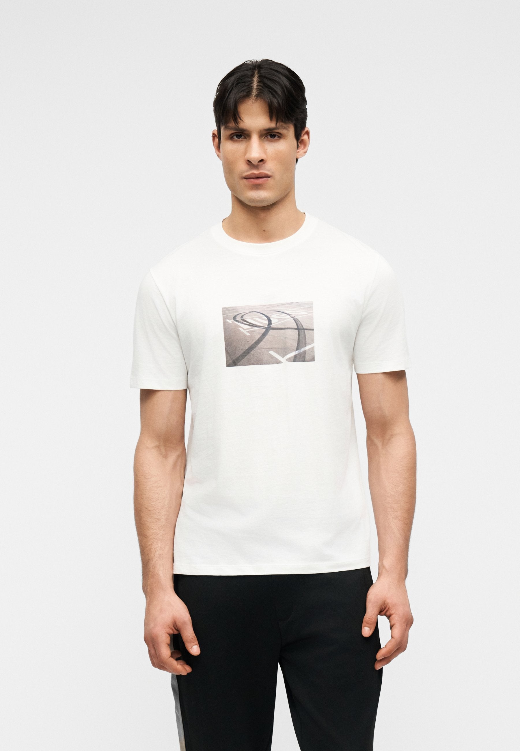 DOSTINO - Print T-shirt - natural