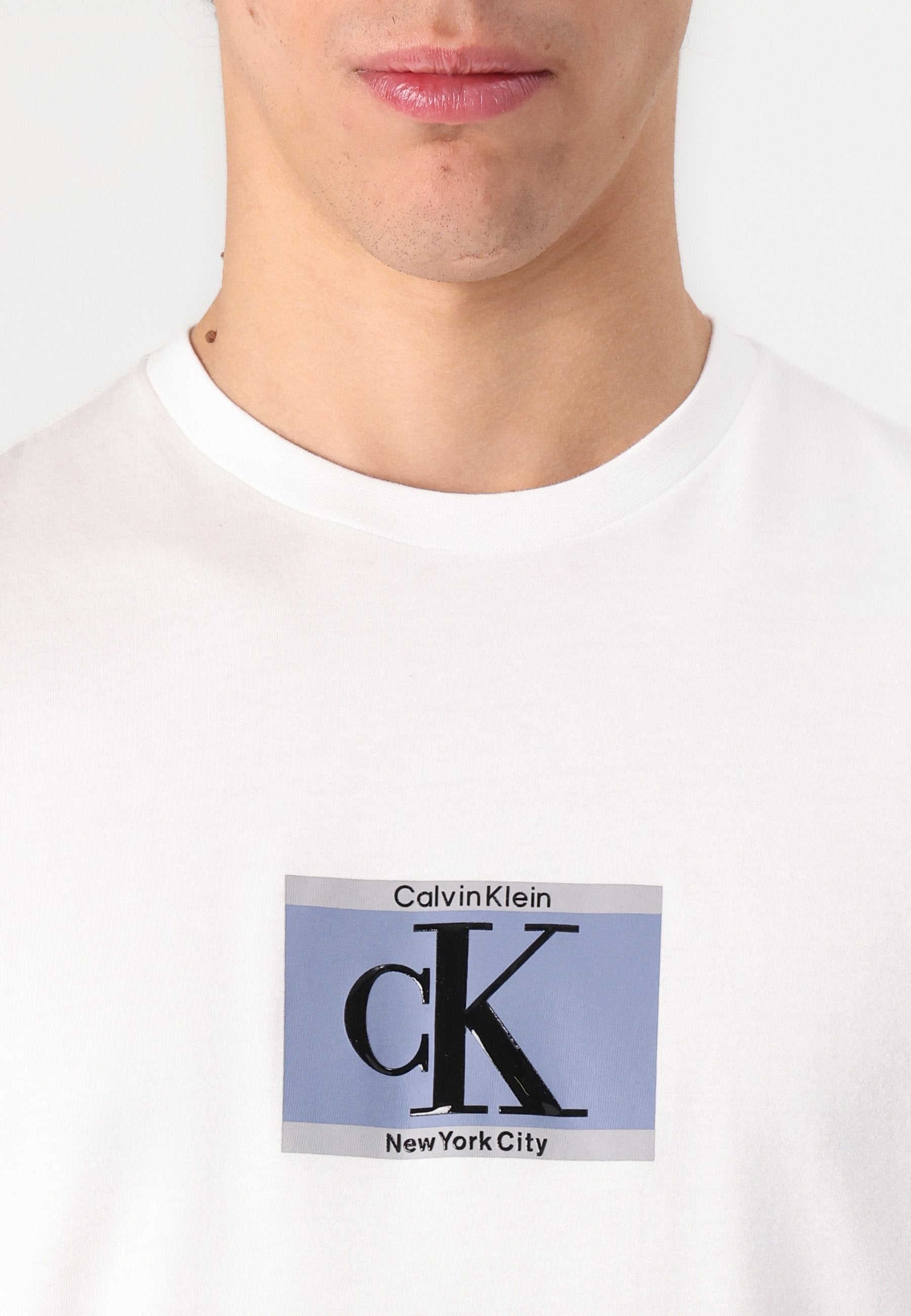 UNISEX - Print T-shirt - bright white